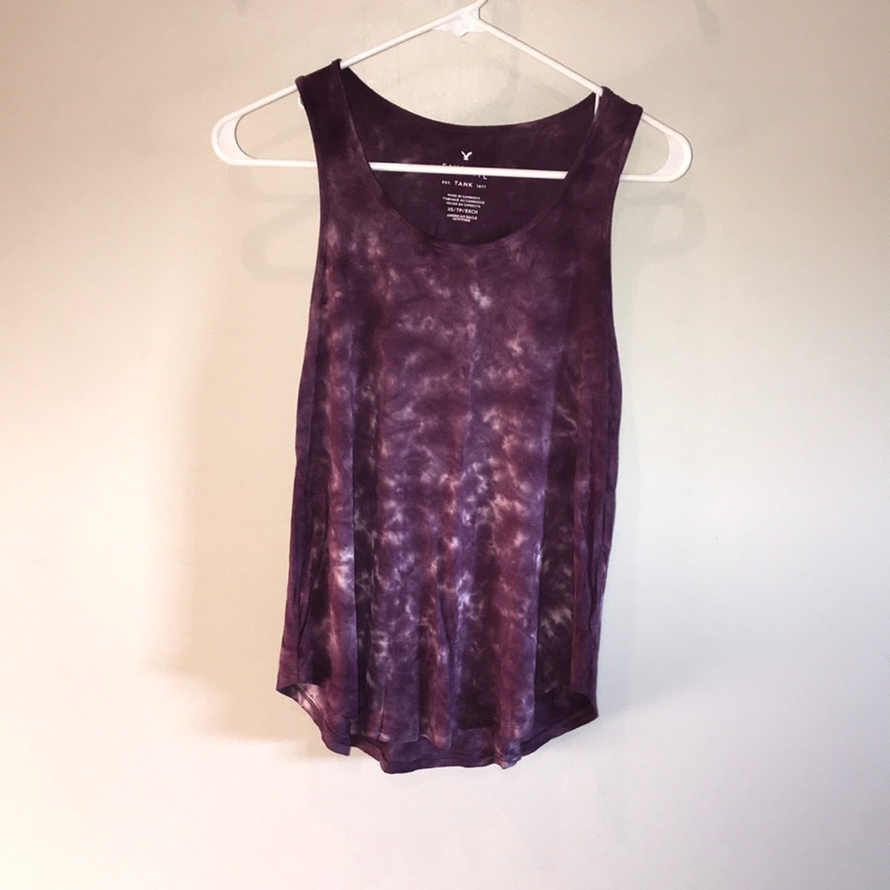 American Eagle tie dye tank top